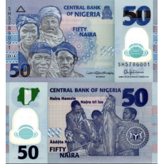 Nigéria 50 Naira 2016